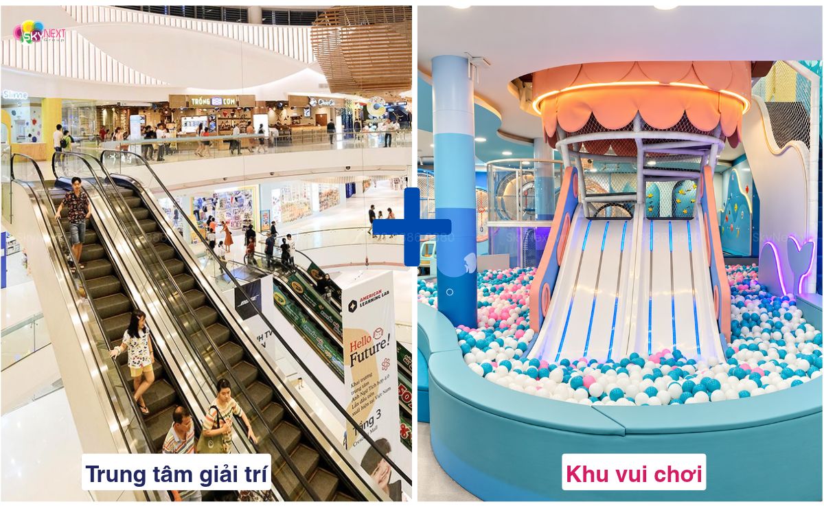 Mô hình đầu tư khu vui chơi kết hợp trung tâm giải trí gia đình