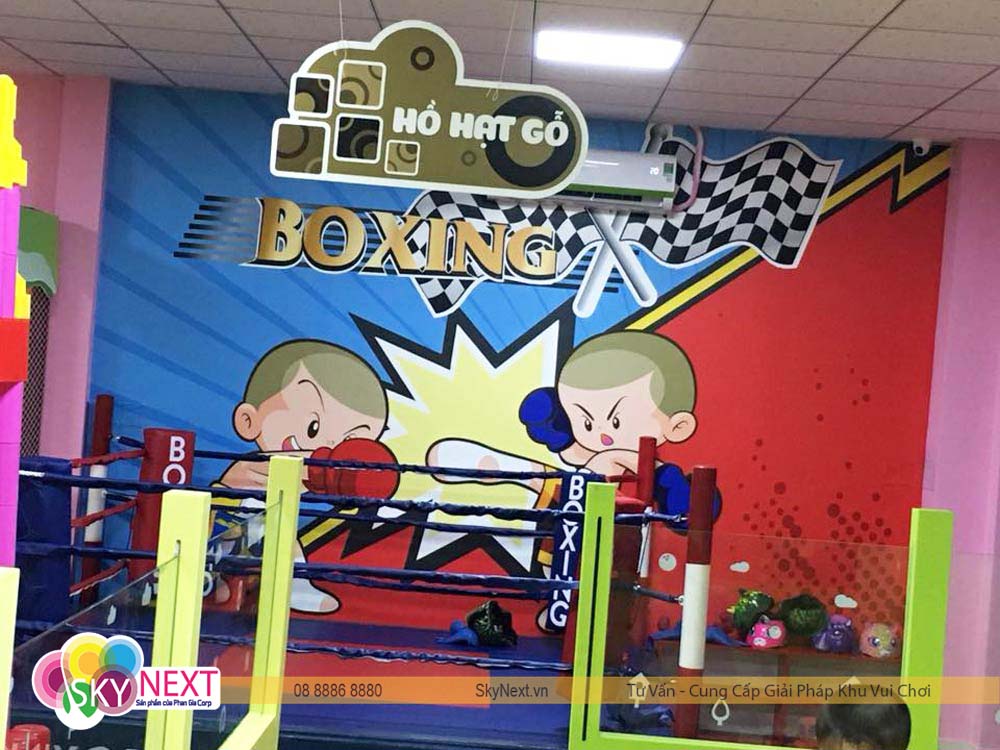 Đấu trường boxing dành cho trẻ hiếu động