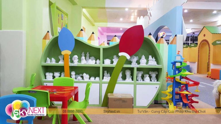 Khu tô tượng rèn luyện sự khéo léo và thẩm mỹ!