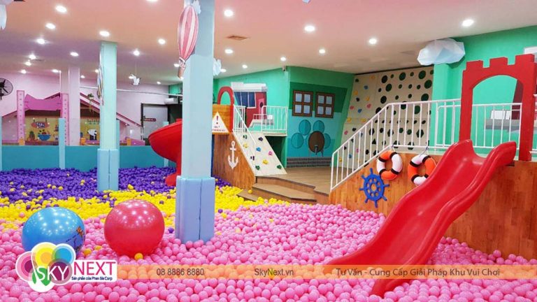 Đại dương bóng: liên hoàn các trò chơi vận động bé thỏa sức vui chơi!