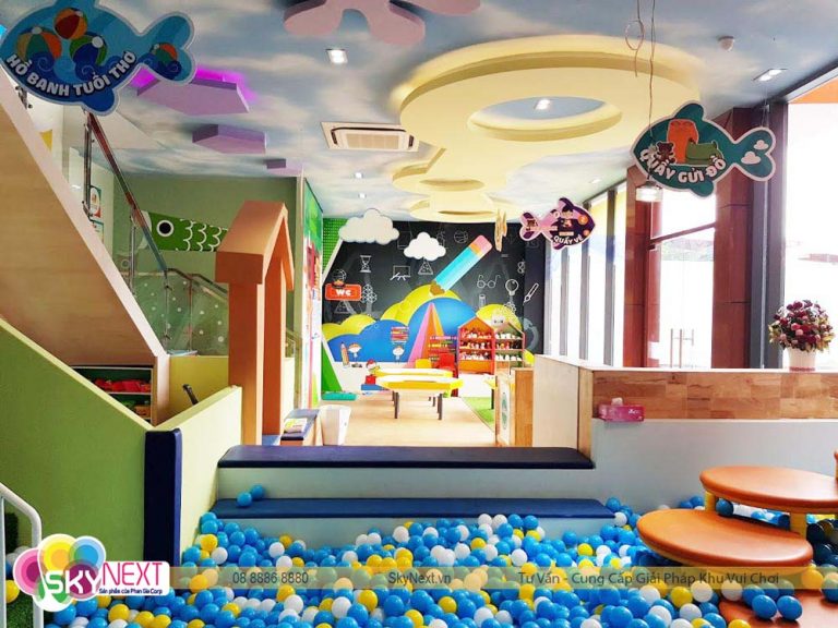 Cloud Kids nhìn từ hồ bóng góc quay hoành tráng!