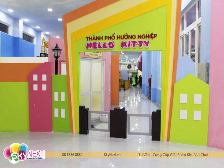 Khu vui chơi hướng nghiệp Kitty không gian trải nghiệm đỉnh cao!