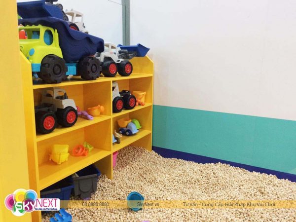 Khu hạt gỗ thân thiện bé chơi cực thích!