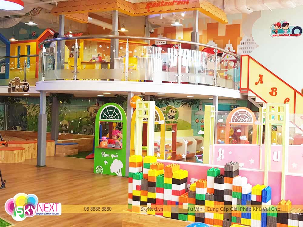 Khu vui chơi hướng nghiệp siêu thú vị cho các bé tại khu vui chơi Tiền Giang