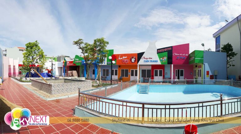 Khu vui chơi hướng nghiệp cho trẻ Hoa Thủy Tiên ước mơ tương lai!