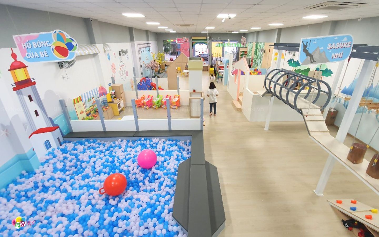 Khu Vui Chơi Trẻ Em Happy Town Sang Trọng 300m2 Tại Tp. Phan Thiết 16 Toàn cảnh khu vực tại khu vui chơi Happy Town