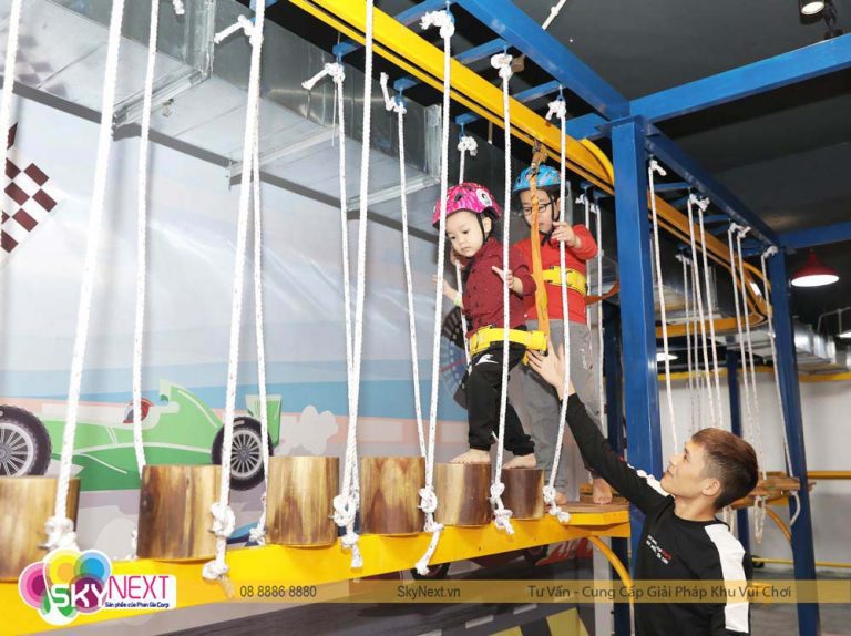 Khu mạo hiểm trên cao chinh phục độ cao siêu ngầu!