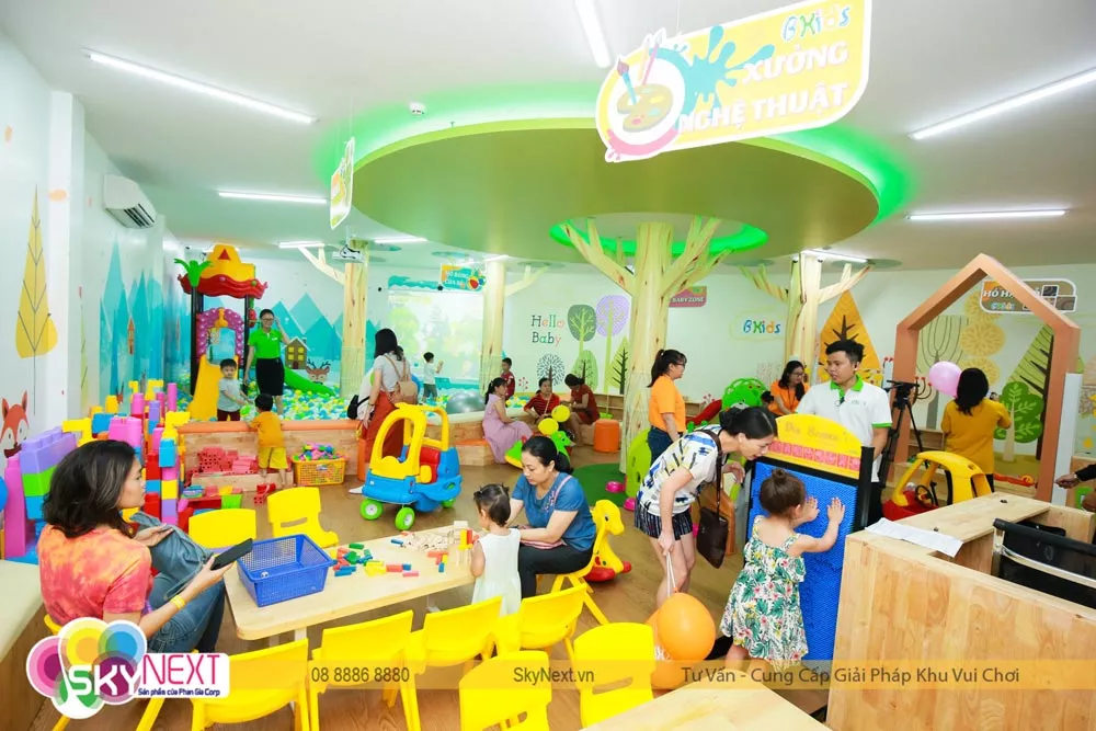 Học viện giáo trí Bkids đông khách