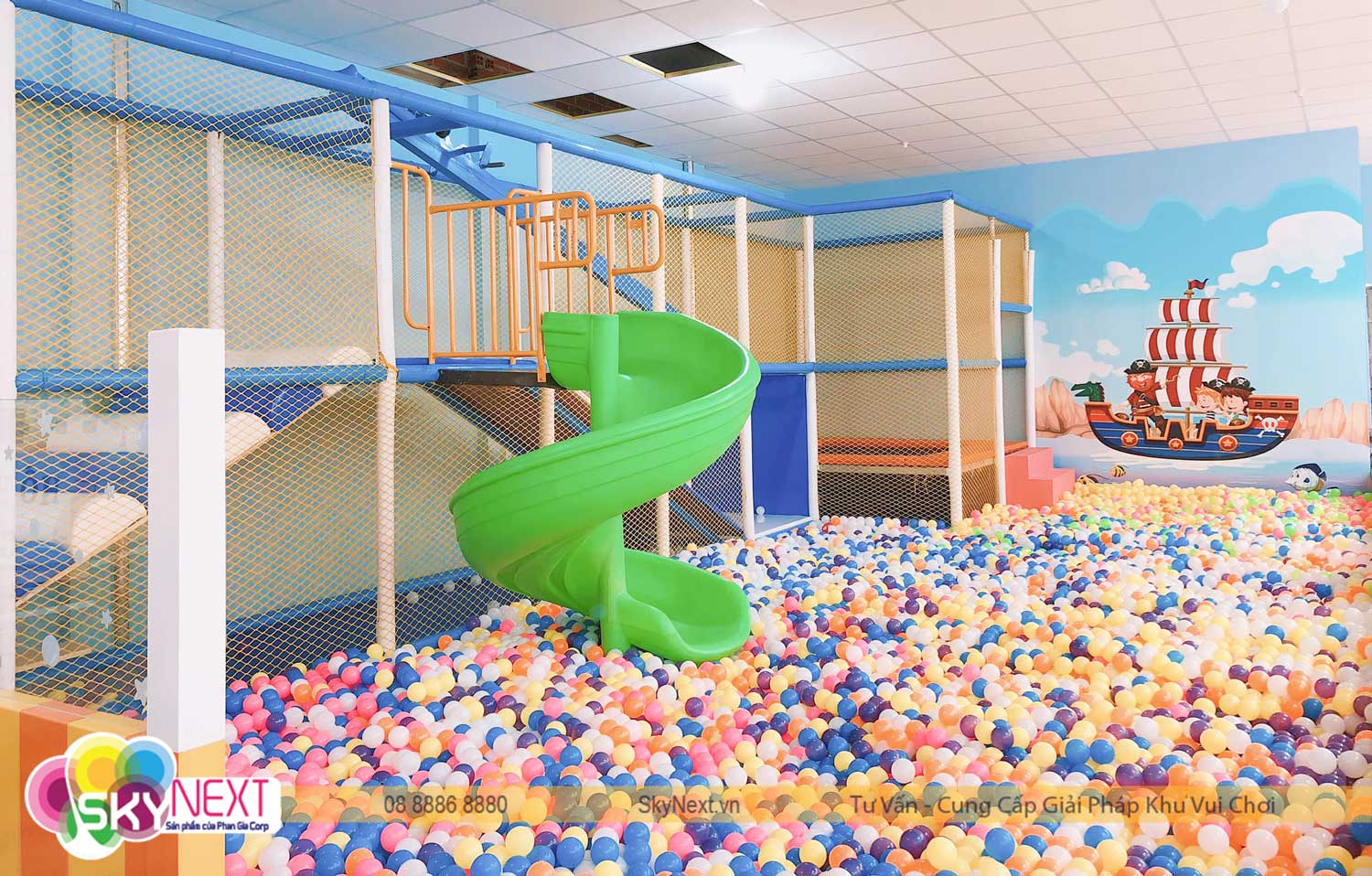 Khu vui chơi trẻ em Baby Club 200m² tại Bình Phước