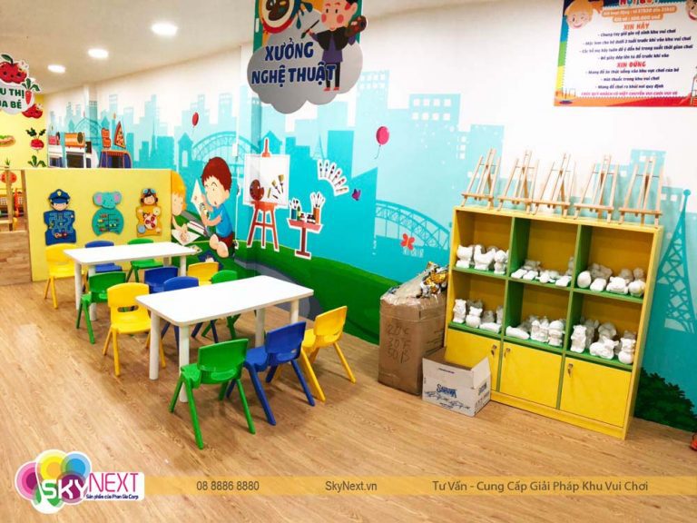 Khu nghệ thuật khơi gợi tiềm năng sáng tạo tiềm ẩn!
