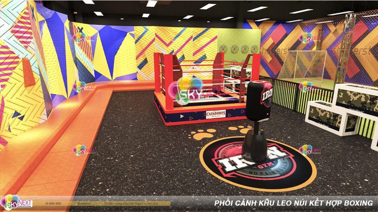 Khu Boxing rèn luyện thể lực và phản xạ cực ngầu!