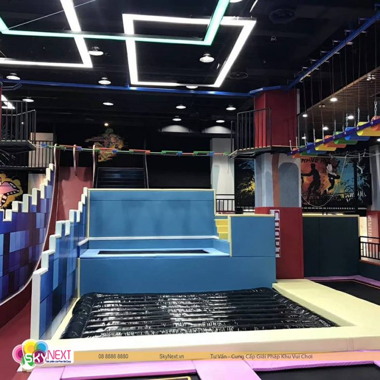 Sàn nhún Trampoline ở Huế nhún nhảy bùng nổ năng lượng!