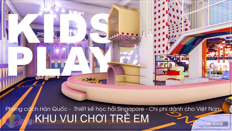 Thiết kế khu vui chơi phong cách Singapore