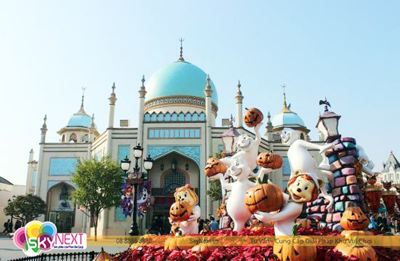 Khu Giải Trí Global Fair không gian lễ hội rực rỡ!