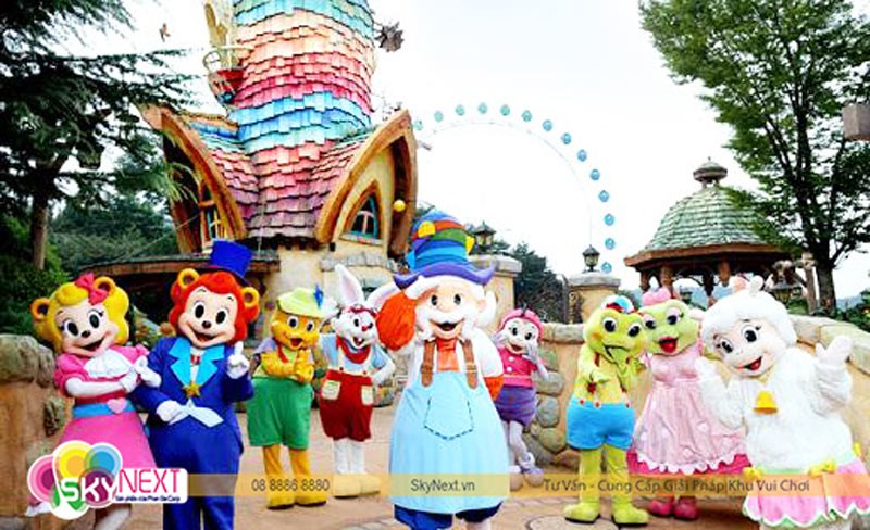 Khu Giải Trí Magic Land lạc vào thế giới phép thuật!