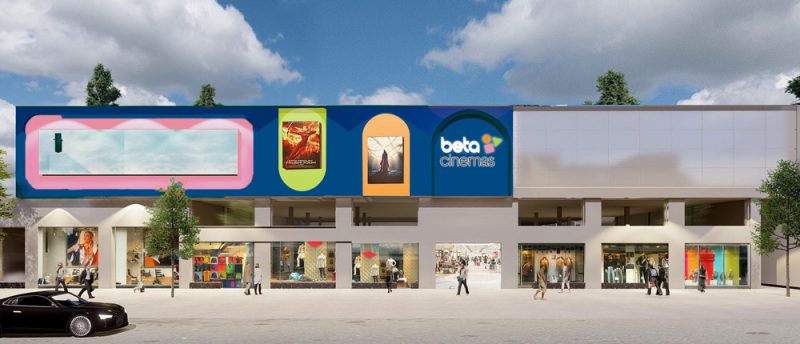 Đột Nhập Rạp Phim Phong Cách Artistic Urban Lifestyle Gây Sốt Giới Trẻ Sài Gòn 6 Mặt tiền rạp Beta Cinemas Quang Trung với biển hiệu màu sắc và cửa kính