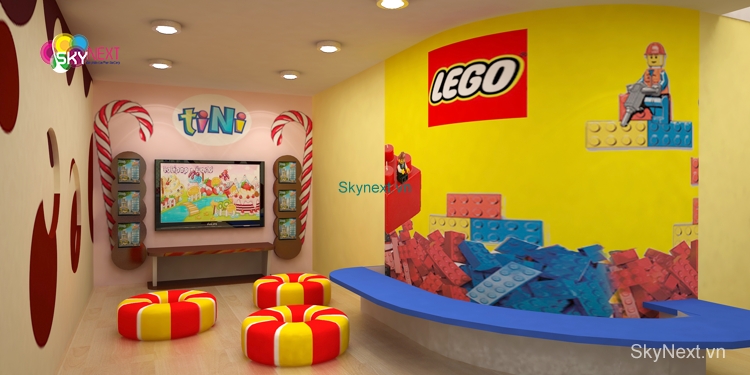 Khu vực chơi Lego Tiniworld