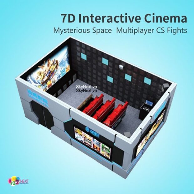 Phòng chiếu phim cảm ứng 7D interactive Cinema