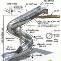 Cầu trượt xoắn ốc