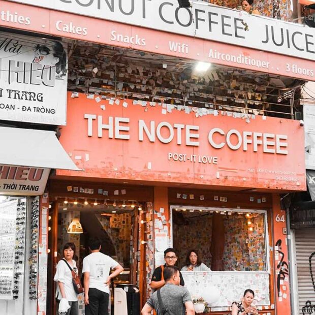 The Note Coffee Lương Văn Can Hà Nội