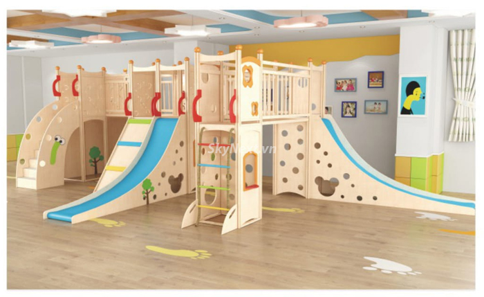 Mô hình khu liên hoàn Kids Cafe cho bé hình 11