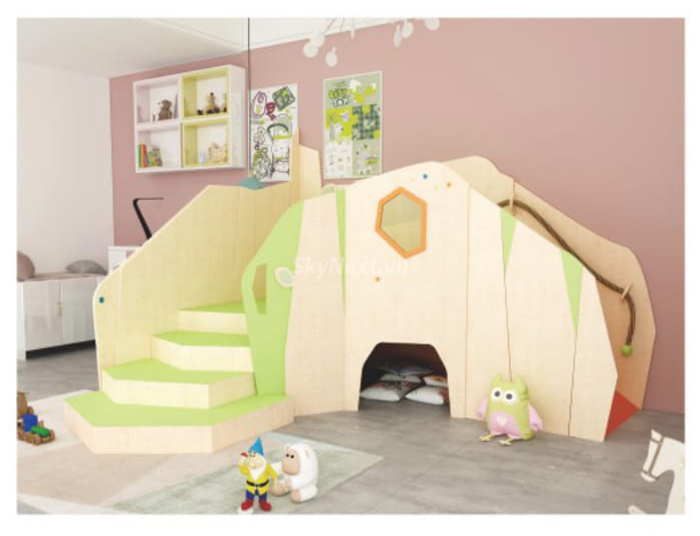 Mô hình khu liên hoàn Kids Cafe cho bé hình 35