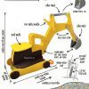 Máy xúc dồ chơi