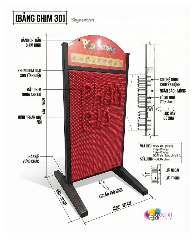 Trò chơi bảng Ghim 3D
