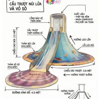 Cầu trượt núi lửa