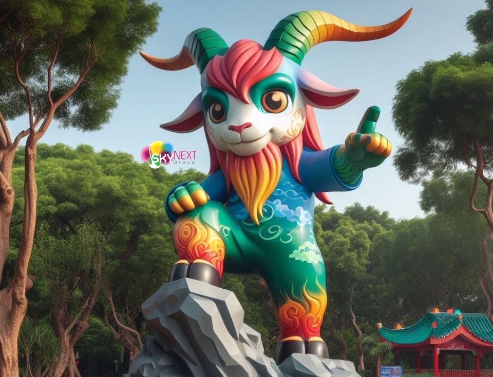 Nhân vật Dê hoạt hình Cartoon