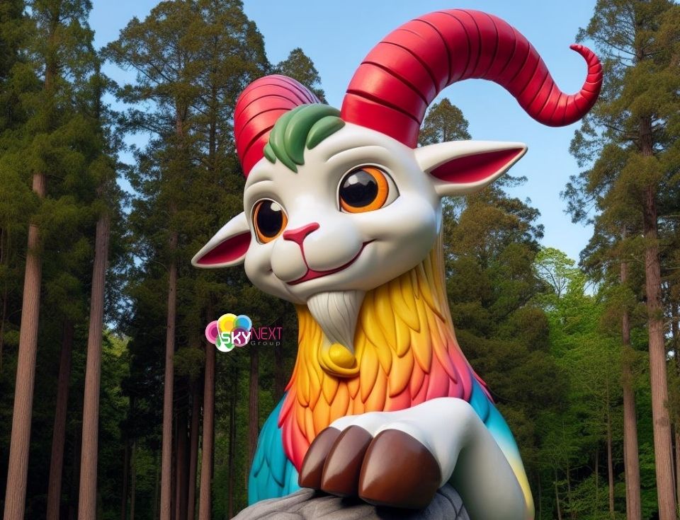 Nhân vật Dê hoạt hình Cartoon