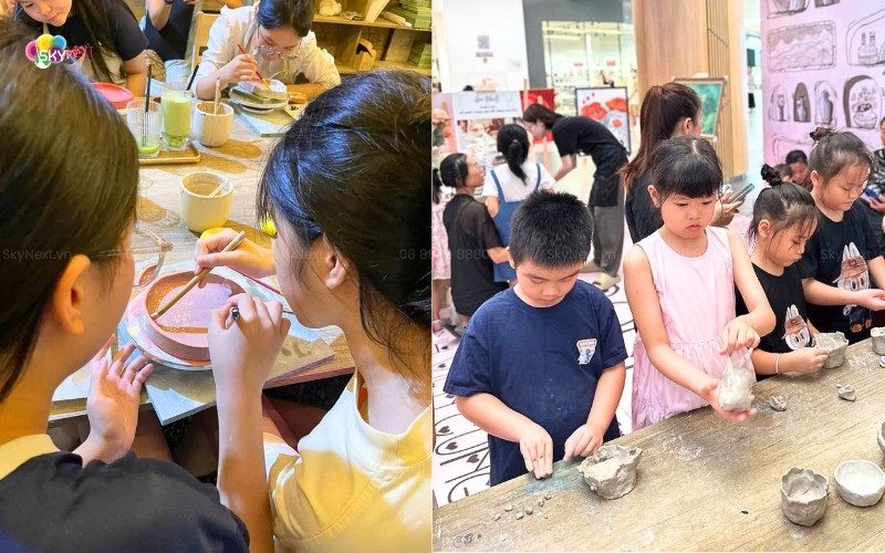 Workshop trải nghiệm làm gốm