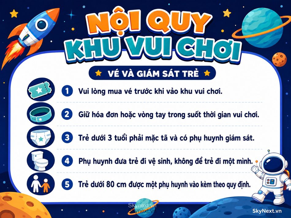 MẪU NỘI QUY Khu Vui Chơi có thể tham khảo áp dụng 2 MẪU NỘI QUY Khu Vui Chơi