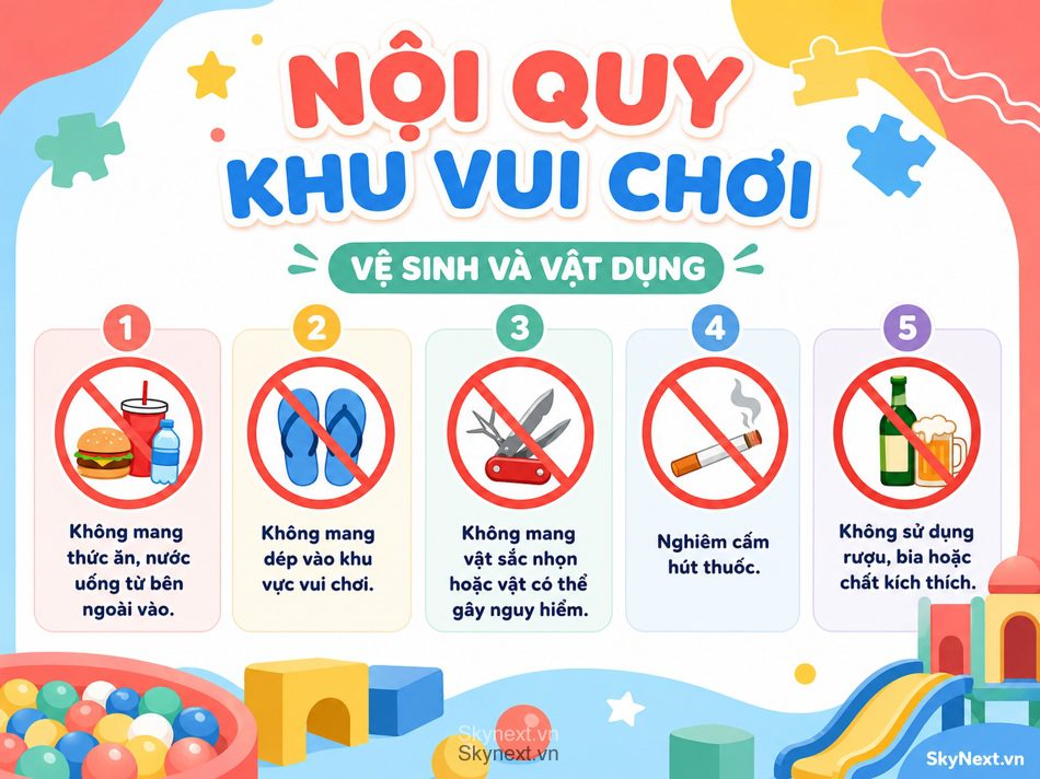 MẪU NỘI QUY Khu Vui Chơi có thể tham khảo áp dụng 3 MẪU NỘI QUY Khu Vui Chơi