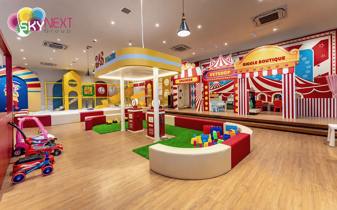 Giggle Beans Hồ Con Rùa – Kids Cafe Chủ Đề Rạp Xiếc Giữa Trung Tâm TP.HCM