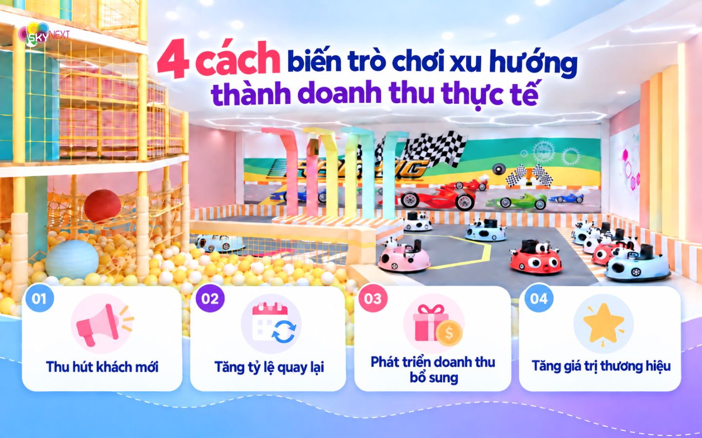 Top 6 trò chơi xu hướng bùng nổ doanh thu khu vui chơi 8 Bốn cách biến trò chơi xu hướng thành doanh thu thực tế