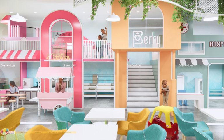 Phối cảnh thiết kế khu vui chơi Berry