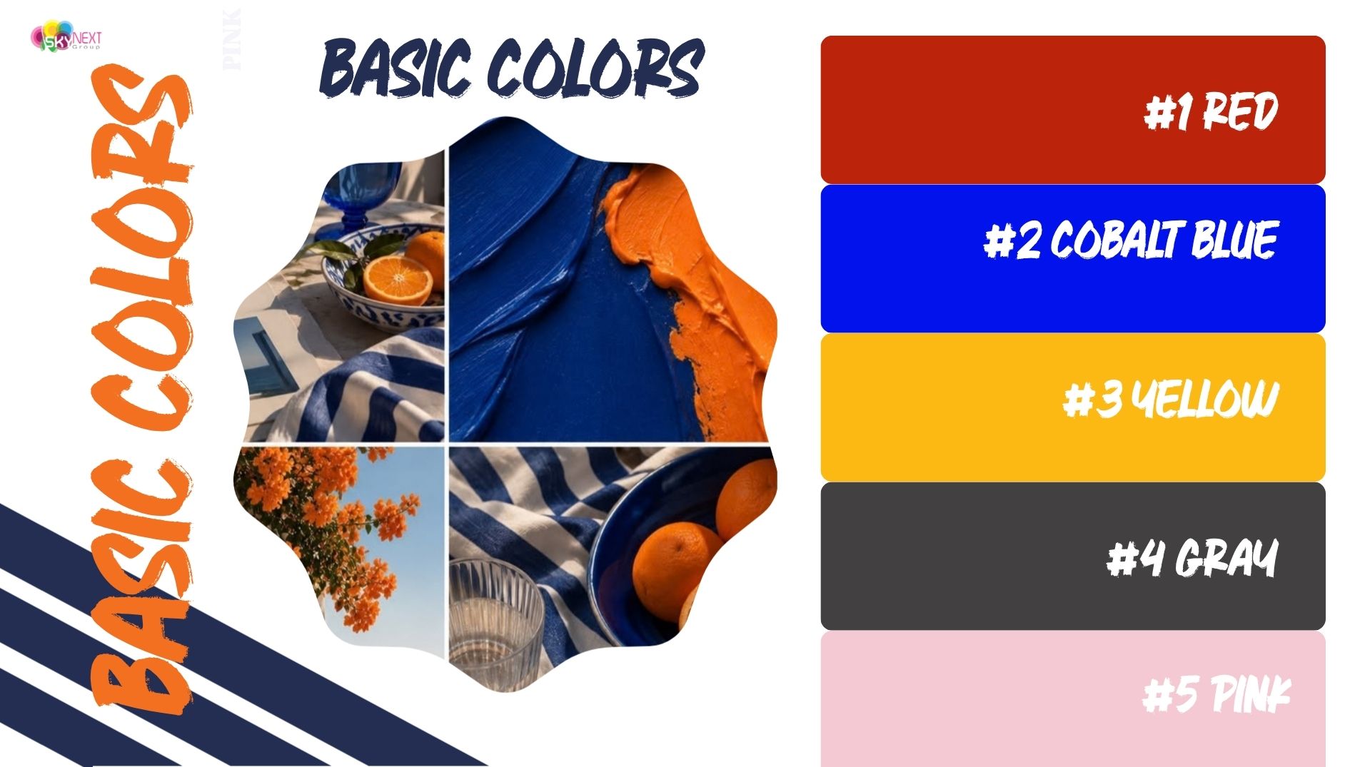 Basic Colors - Bảng màu thiết kế cơ bản, vui tươi và dễ nhận biết