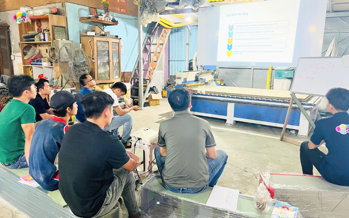 Đội Ngũ Nhân Sự 3 Cùng đội ngũ SkyNext kiến tạo những công trình vui chơi chất lượng