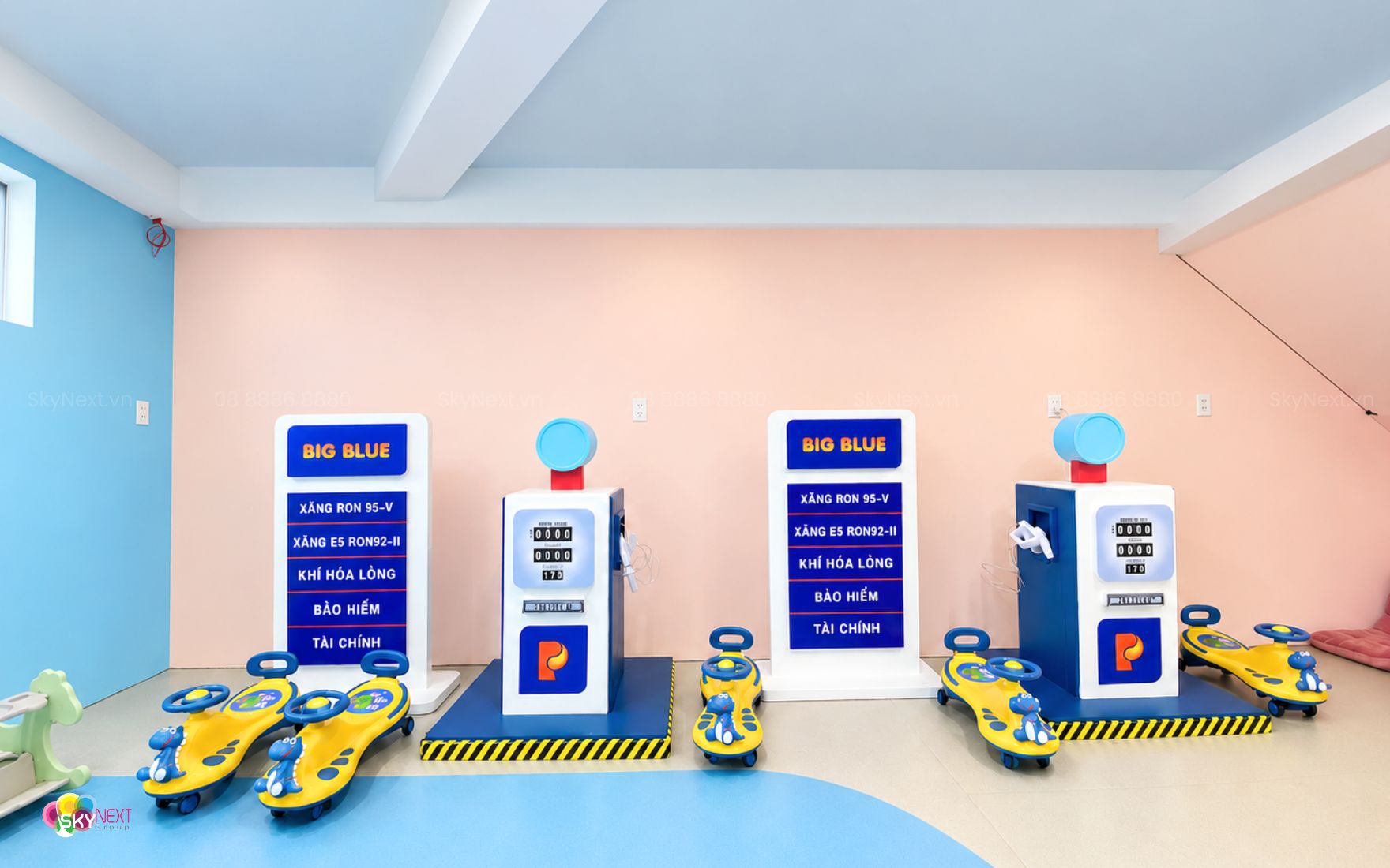 Công Trình Khu Vui Chơi Big Blue Cafe Kids 200m2 Tại Đắk Lắk 20 Hình ảnh thực tế khu vui chơi Big Blue Cafe Kids
