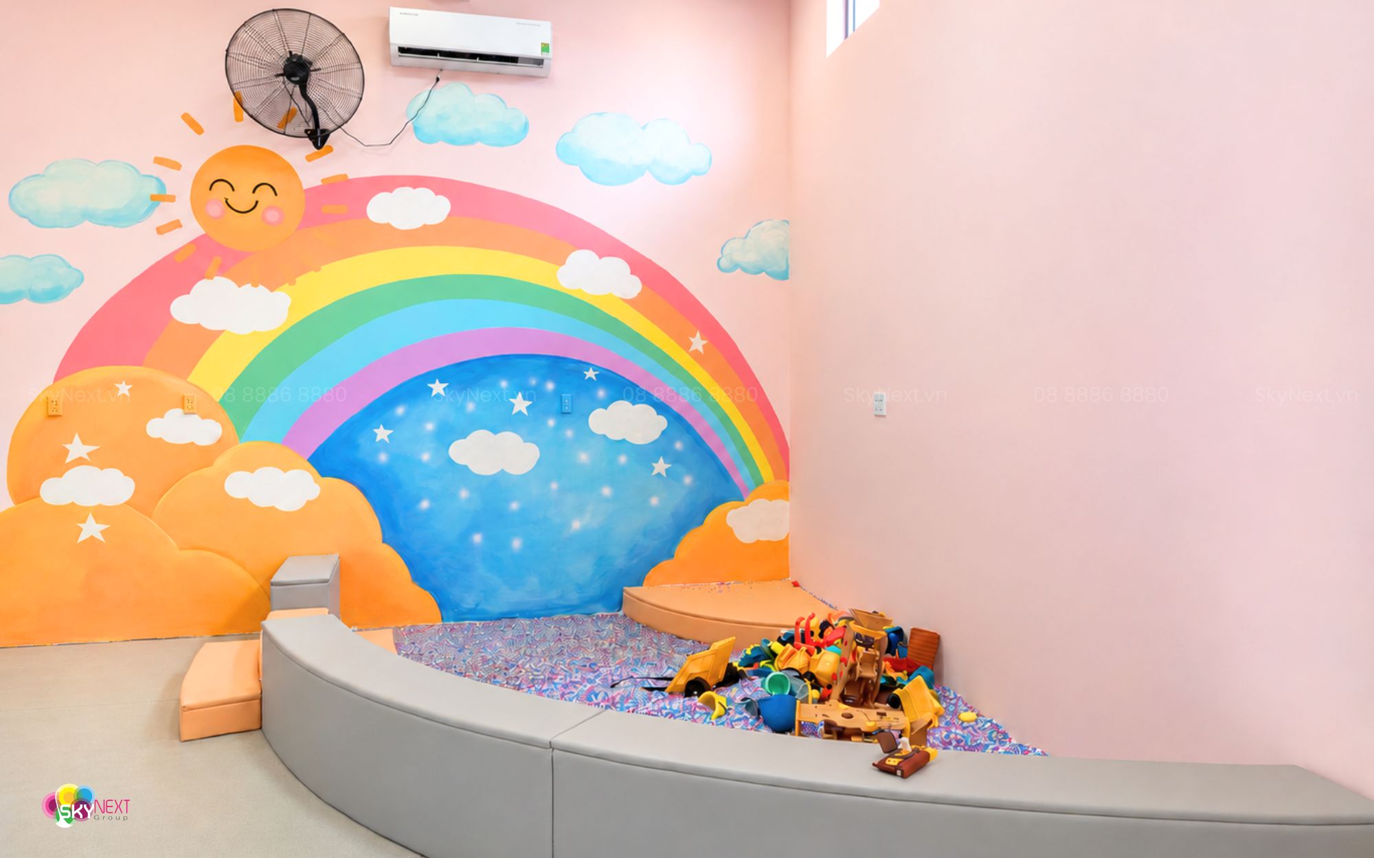 Công Trình Khu Vui Chơi Big Blue Cafe Kids 200m2 Tại Đắk Lắk 16 Hình ảnh thực tế khu vui chơi Big Blue Cafe Kids