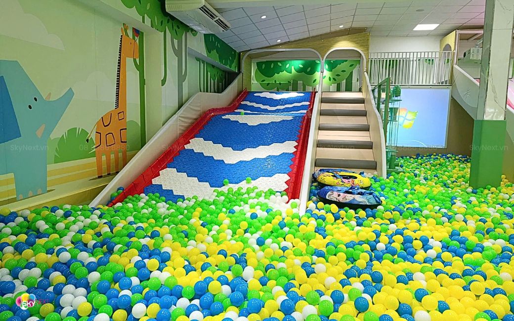 Công Trình Khu Vui Chơi Jennie’s Kids Zone 700m2 Tại TP.HCM 13 Hình ảnh thực tế khu vui chơi Jennie’s Kids Zone